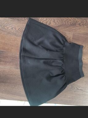 Rinascimento Black Circle Skater Skirt